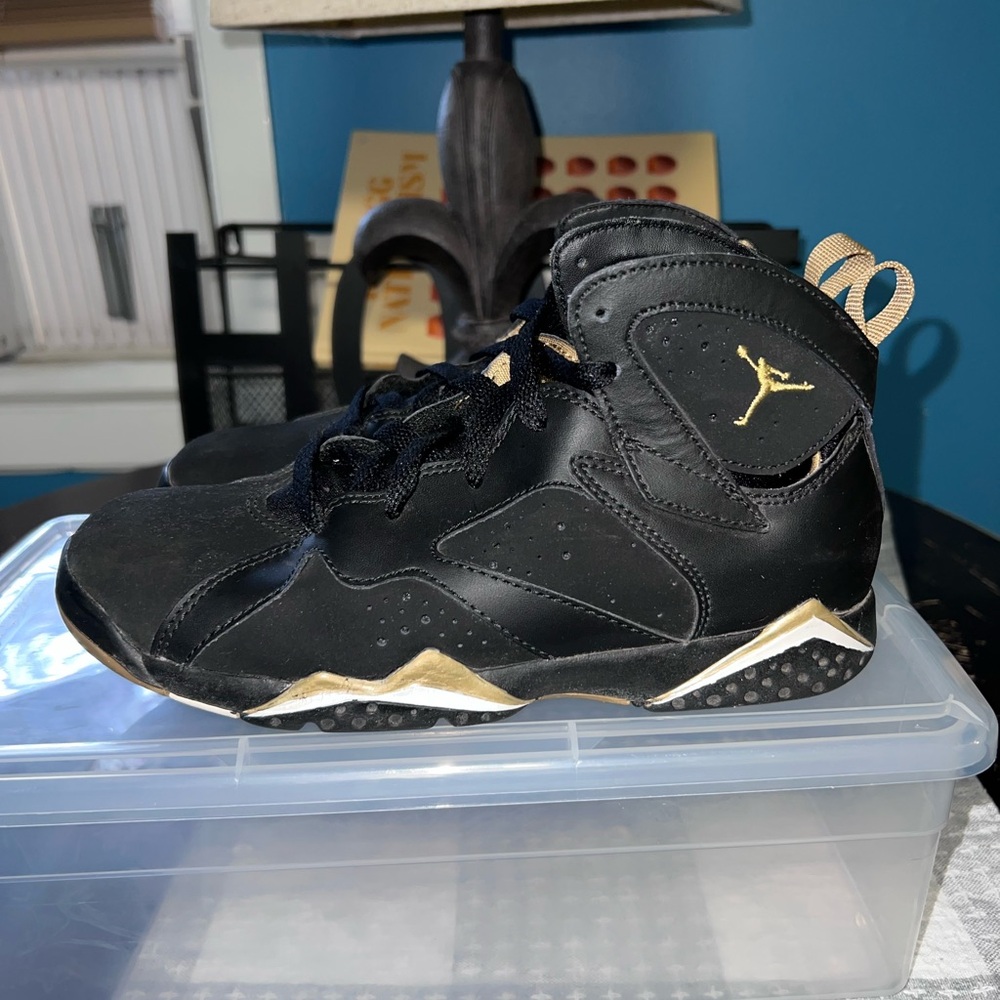 Air Jordan Kids Retro 7 Olympic gold Sneakers